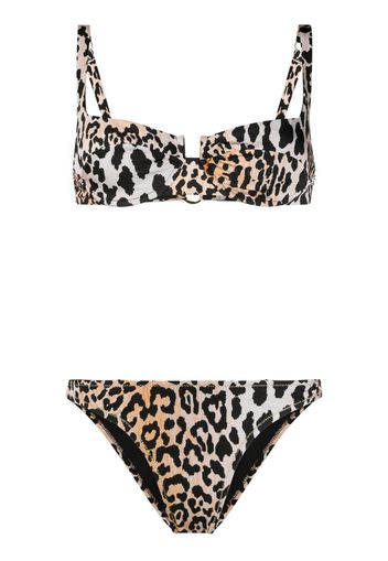 Brigitte leopard print bikini