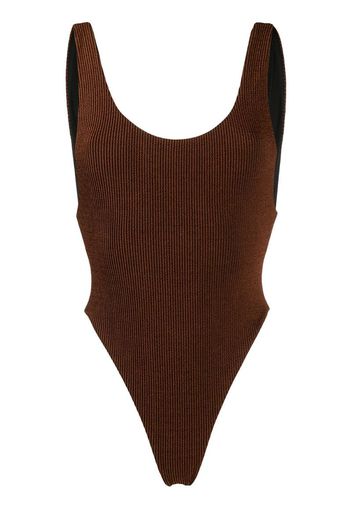 Funky ribbed swimsuit