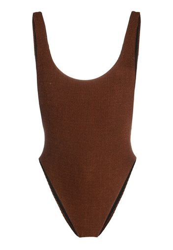 Funky ribbed swimsuit