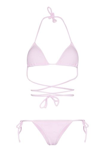 Reina Olga REINA OLGA MIAMI BIKINI SET PINK TERRY - Rosa