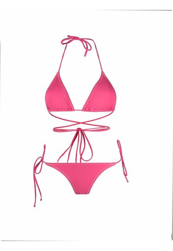 Reina Olga Miami reversible tie-waist bikini - Rosa