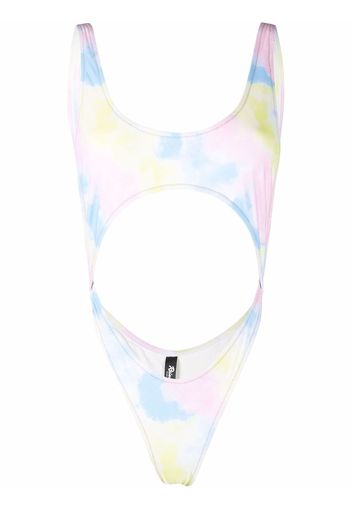 Reina Olga Marina cut-out swimsuit - Rosa