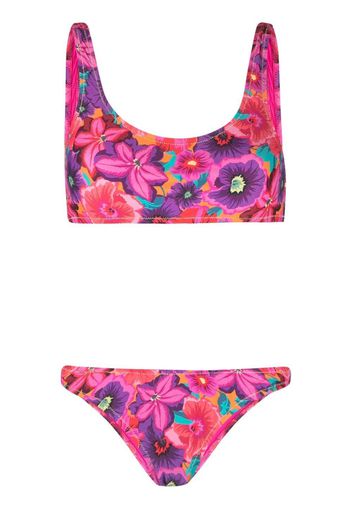 Reina Olga Rocky floral print bikini - Rosa