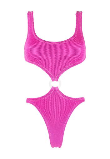 Reina Olga Augusta crinkle swimsuit - Rosa