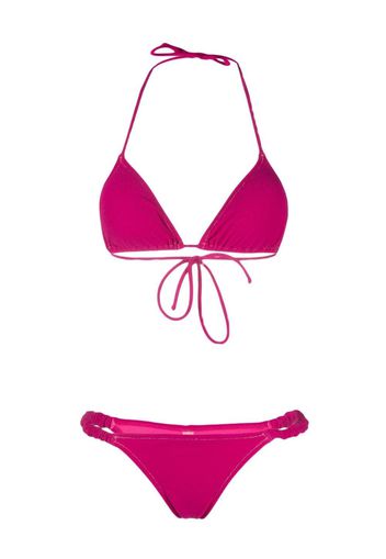 Reina Olga Scrunchie triangle bikini - Rosa