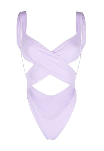 Reina Olga Exotica Solid swimsuit - Viola