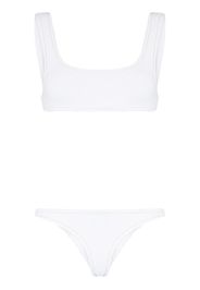 Reina Olga Ginny scrunch bikini set - Bianco