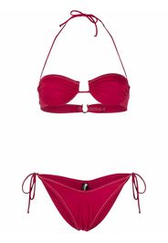 Reina Olga Penny halterneck bikini - Rosso