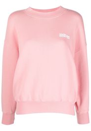 Reina Olga Fawcett logo-print sweatshirt - Rosa