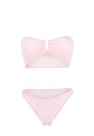 Reina Olga Bikini a fascia Ausilia con ruches - Rosa