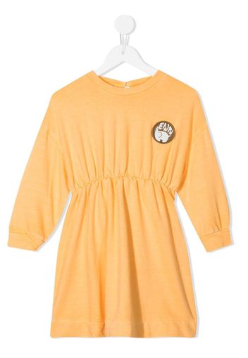 Rejina Pyo Maya organic cotton sweater dress - Arancione