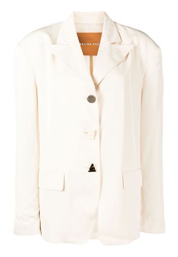 Rejina Pyo Blazer monopetto Sloane - Bianco