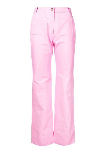 Rejina Pyo Pantaloni dritti Ellis - Rosa