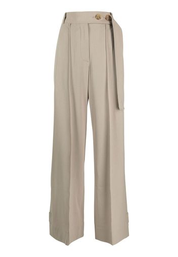 Rejina Pyo wide-leg tailored trousers - Verde