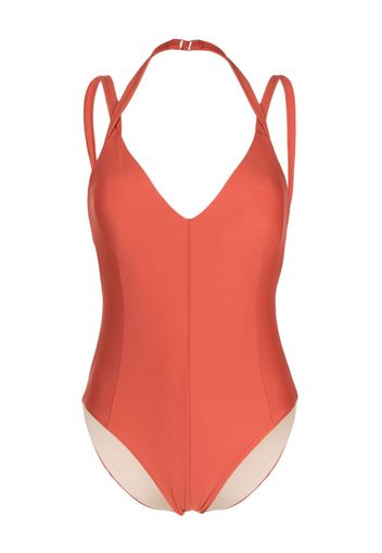 Rejina Pyo Vaya V-neck one-piece - Arancione