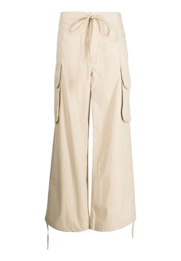 Rejina Pyo Vietta wide-leg cargo trousers - Marrone