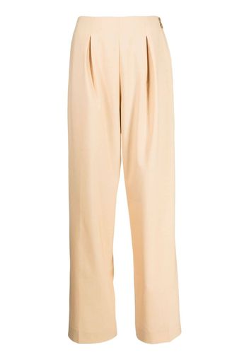 Rejina Pyo Reine pleated tailored trousers - Marrone