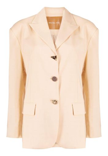 Rejina Pyo Enzo single-breasted blazer - Toni neutri