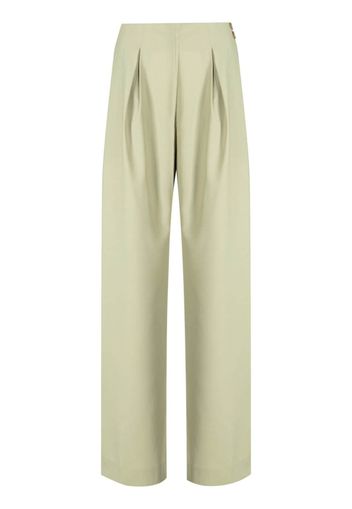 Rejina Pyo Reine pleated tailored trousers - Verde