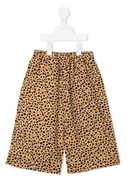 Rejina Pyo leopard-print Leo trousers - Marrone