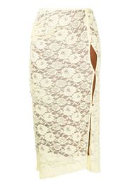 Rejina Pyo Mirren lace midi skirt - Giallo