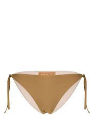 Rejina Pyo Arja side-tie bikini bottoms - Marrone