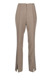 Rejina Pyo front-slit trousers - Marrone