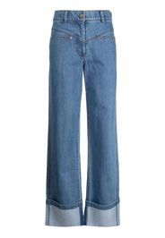 Rejina Pyo Nemy high-rise wide-leg jeans - Blu