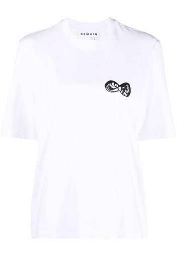 REMAIN logo-print T-shirt - Bianco