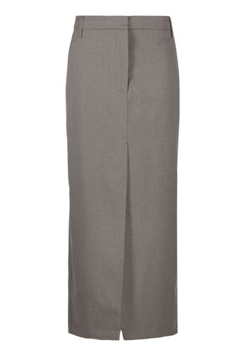 REMAIN front-slit pencil skirt - Grigio