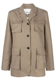 REMAIN single-breasted utility blazer - Toni neutri