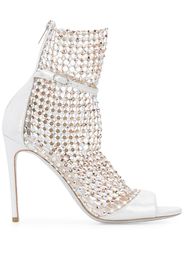 woven sequin 105mm sandals