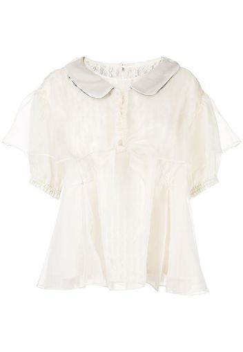 Renli Su Blusa a strati - Bianco