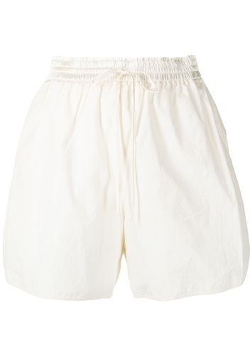 Renli Su Shorts con vita elasticizzata - Bianco