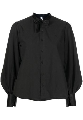 Renli Su Camicia con ruches - Nero