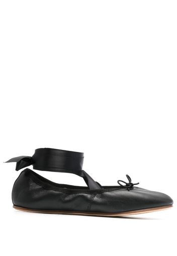 Repetto Sophia leather ballerina shoes - Nero