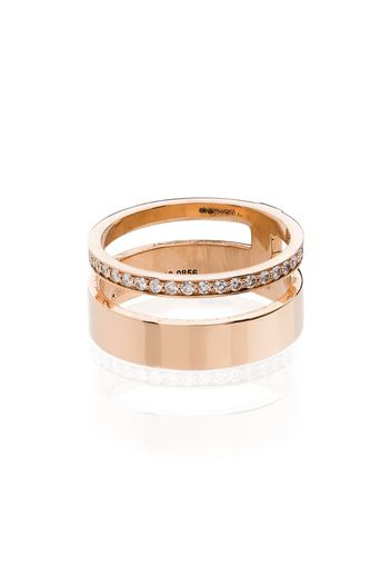 18K rose gold Berbere Module diamond ring