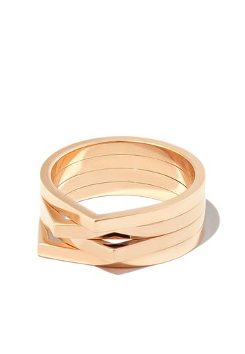 REPOSSI 18kt rose gold Antifer ring - Rosa