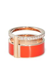 Repossi Anello in oro rosa 18kt con diamanti