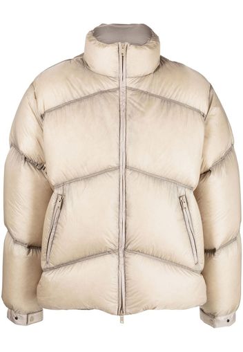 Represent stand-up collar puffer jacket - Toni neutri