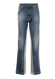 Represent Jeans dritti bicolore - Blu