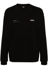 Represent logo-print cotton T-shirt - Nero