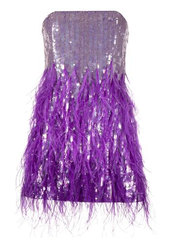 Retrofete Anastasia sequin-embellished strapless dress - Viola