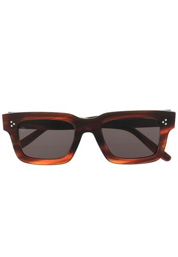 Retrosuperfuture Stinger Fiammato square-frame sunglasses - Rosso