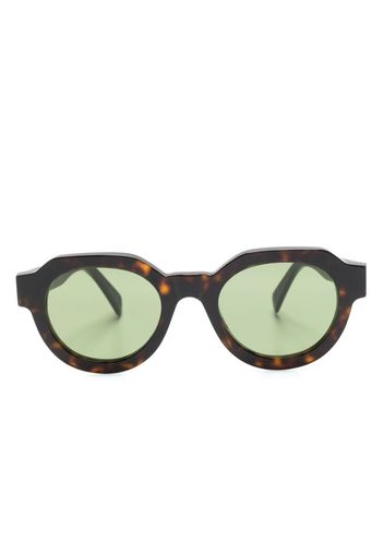 Retrosuperfuture Vostro oval-frame sunglasses - Marrone