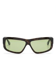 Retrosuperfuture Annapuma Circuit rectangle-frame sunglasses - Marrone