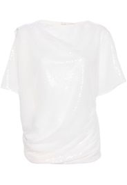 REV Blusa The Keziah con paillettes - Toni neutri