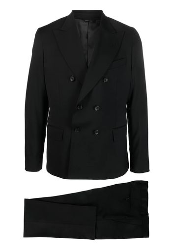 Reveres 1949 double-breasted two-piece suit - Nero