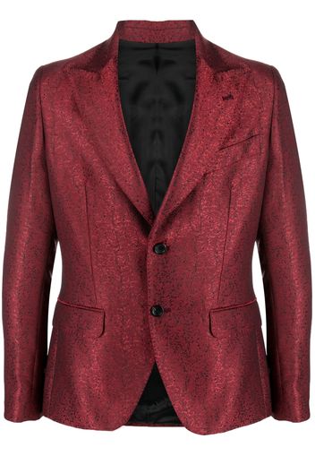 Reveres 1949 floral-print single-breasted blazer - Rosso