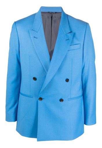 Reveres 1949 Blazer doppiopetto con revers a lancia - Blu